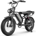 Qlaway 20" Fat Tire Electric Motorcycle Ebike