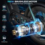 Tamobyke T63 Multi-Color 1000W Electric Bike