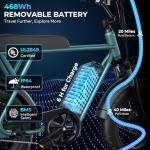 Tamobyke T63 Multi-Color 1000W Electric Bike