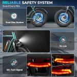 Tamobyke T63 Multi-Color 1000W Electric Bike