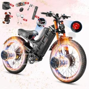 eAhora Romeo Pro 3 50MPH 5000W Electric Bike