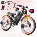 eAhora Romeo Pro 3 50MPH 5000W Electric Bike