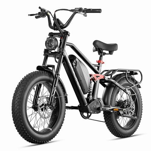 eAhora 1500W Electric Fat Tire Bike for Adults