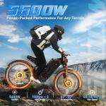 eAhora Romeo Pro 3 50MPH 5000W Electric Bike