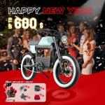 eAhora DL2000 Electric Bike with Dual Motors