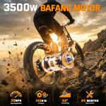 FREESKY 3500W Electric Bike with Removable Battery