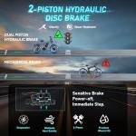 eAhora Terra II Electric Bike - 3000W Dual Motor