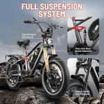 eAhora Terra II 3000W Dual Motor Electric Bike