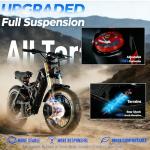 eAhora Romeo 2: Powerful 40MPH Dual Motor Ebike