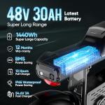 eAhora DL2000 Electric Bike with Dual Motors