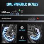 eAhora DL2000 Electric Bike with Dual Motors