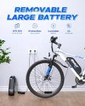 QNUT 350W Aluminum Electric Commuter Bike for All