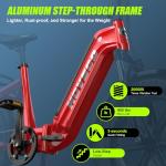 HOVSCO 1500W Folding Electric Bike for Adults