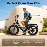 Vefreedom Fast Electric Bike for Adults, 20" Fat Tires