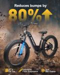 Terra 1000W Electric Mountain Bike with Fat Tires