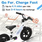 Hiboy BK1 Kids Electric Balance Bike, 12 Inch