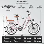 EUYBIKE 20" Fat Tire Electric Bike for Adults