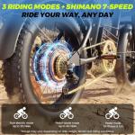 Nexaglide 1000W Fat Tire Electric Bike