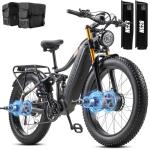 3000W Dual Motor Electric Mountain Bike 90 Miles