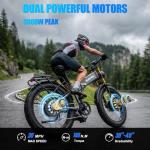 3000W All-Wheel Drive Electric Bike for Adults