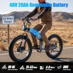3000W All-Wheel Drive Electric Bike for Adults