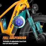 ADVENCO 5000W Dual Motor Electric Bike for Adults