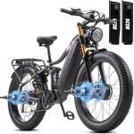Biguodir 3000W All-Terrain Electric Bike 26" Fat Tire