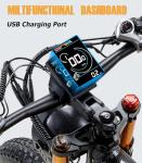 3000W Dual Motor Electric Mountain Bike 90 Miles