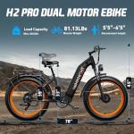 HiKNiGHT 3000W Dual Motor Fat Tire Ebike