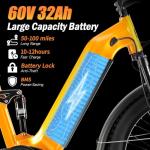 ADVENCO Dual Motor 60V Long Range Electric Bike