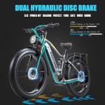 3000W AWD Electric Bike for Adults, 70 Mile Range