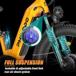 ADVENCO Dual Motor 60V Long Range Electric Bike