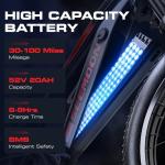 Seemoon 3000W Electric Fat Tire Mountain Bike