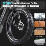 3000W AWD Electric Bike for Adults, 70 Mile Range