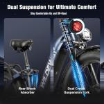 Wildeway 2600W Dual Motor Fat Tire Electric Bike