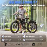 Biguodir 3000W All-Terrain Electric Bike 26" Fat Tire
