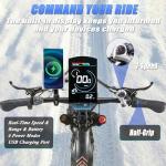 Biguodir 3000W All-Terrain Electric Bike 26" Fat Tire