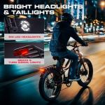 Seemoon 3000W Electric Fat Tire Mountain Bike