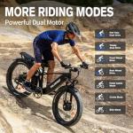 Wildeway 2600W Dual Motor Fat Tire Electric Bike