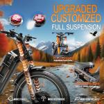 eAhora Romeo Pro 2 Electric Bike - Long Range & Power