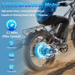 LELUOYUN F01 Electric Bike with 1500W Motor