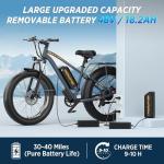 LELUOYUN F01 Electric Bike with 1500W Motor