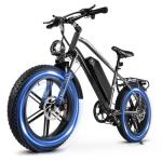 OUXI 1000W Adult Electric Mountain Bike with Fat Tires