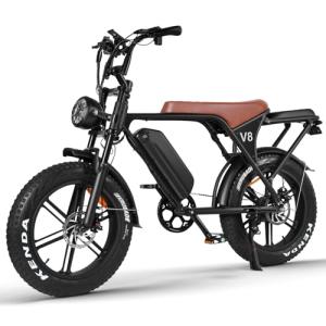 OUXI V8 Moped-Style Electric Bike for Adults