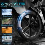 OUXI V8 Moped-Style Electric Bike for Adults