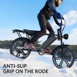 OUXI V8 Moped-Style Electric Bike for Adults