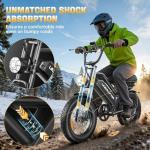 Leeyalan 750W Electric Bike for City Commuting