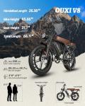 OUXI V8 Electric Bike with Removable Battery