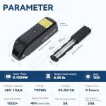 48V Lithium Battery Pack for Electric Bikes