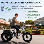CroSight 2.0 Folding Electric Tricycle for Adults